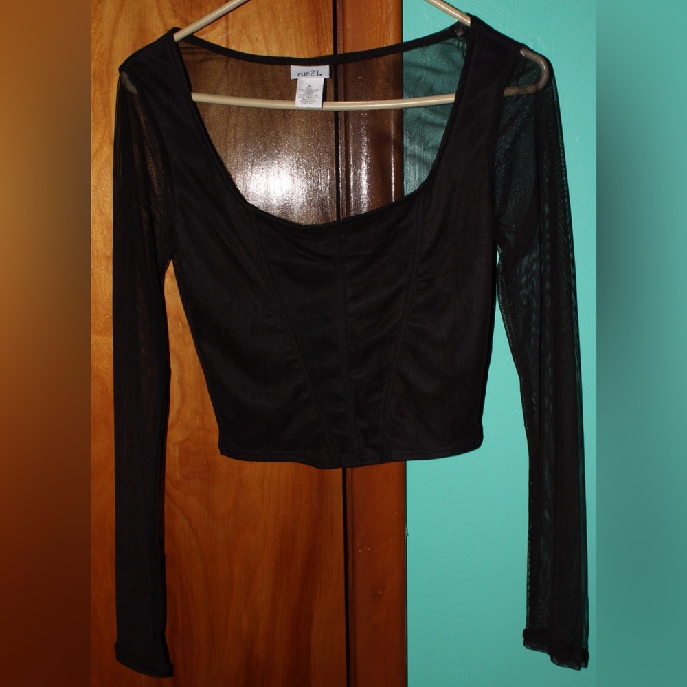 Women’s Black Going Out Top